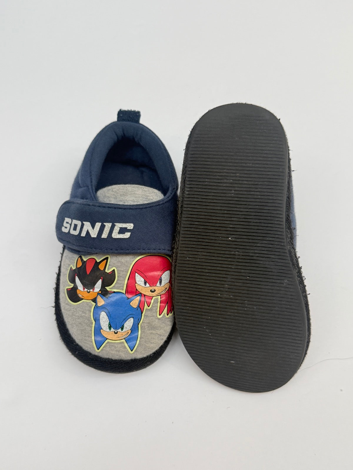 H&M Sonic the Hedgehog Toddler Slippers US7