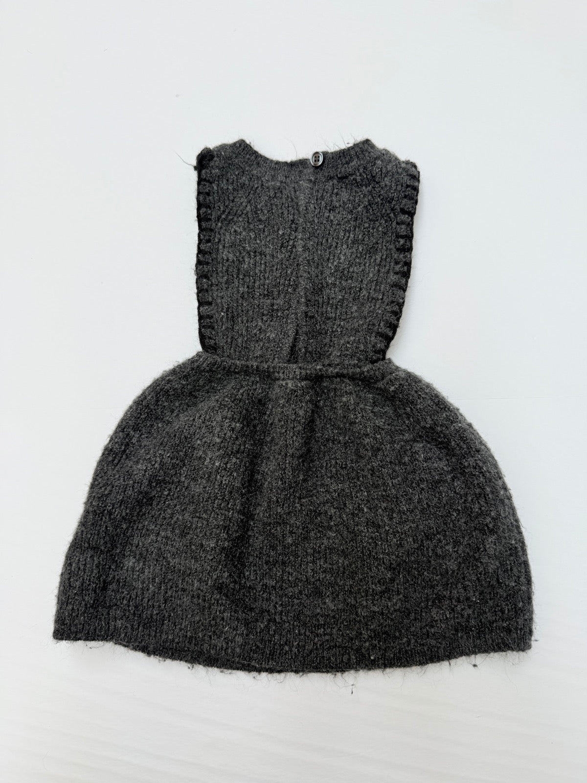 Zara Gray Knit Sweater Dress 1/2Y