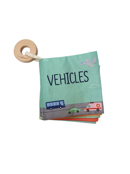 Cocoi Village Vehicles Cloth Teether Book