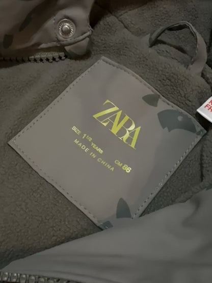 Zara Fox Print Rain Jacket 18-24M