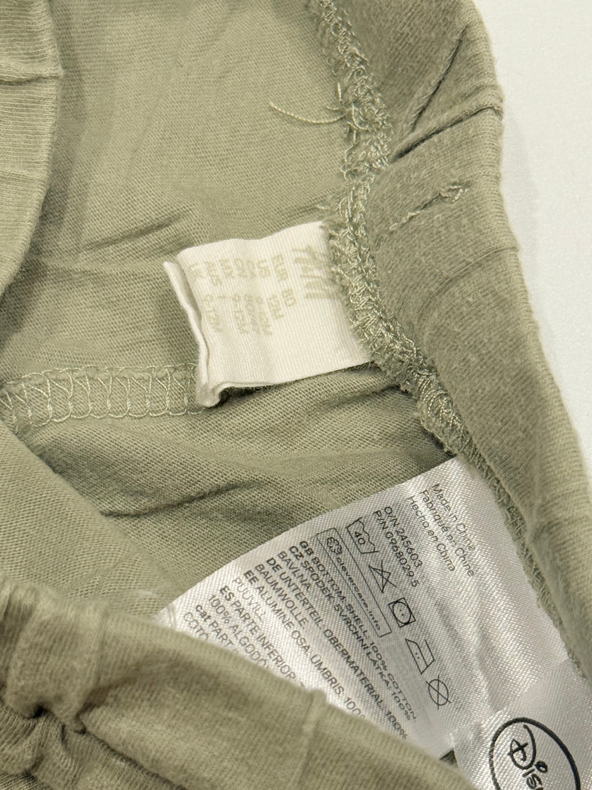 H&M Olive Green Jogger Pants 3-6M