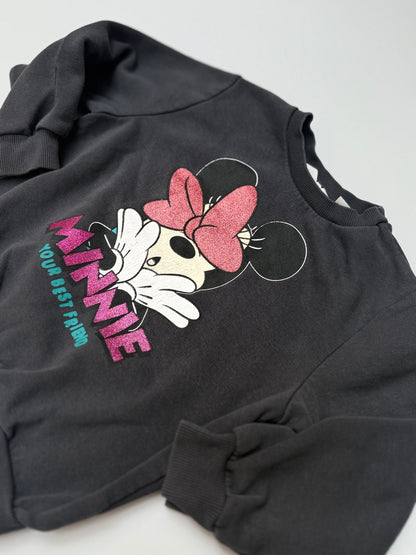 H&M Minnie Mouse Crewneck Sweatshirt Size 3/4T