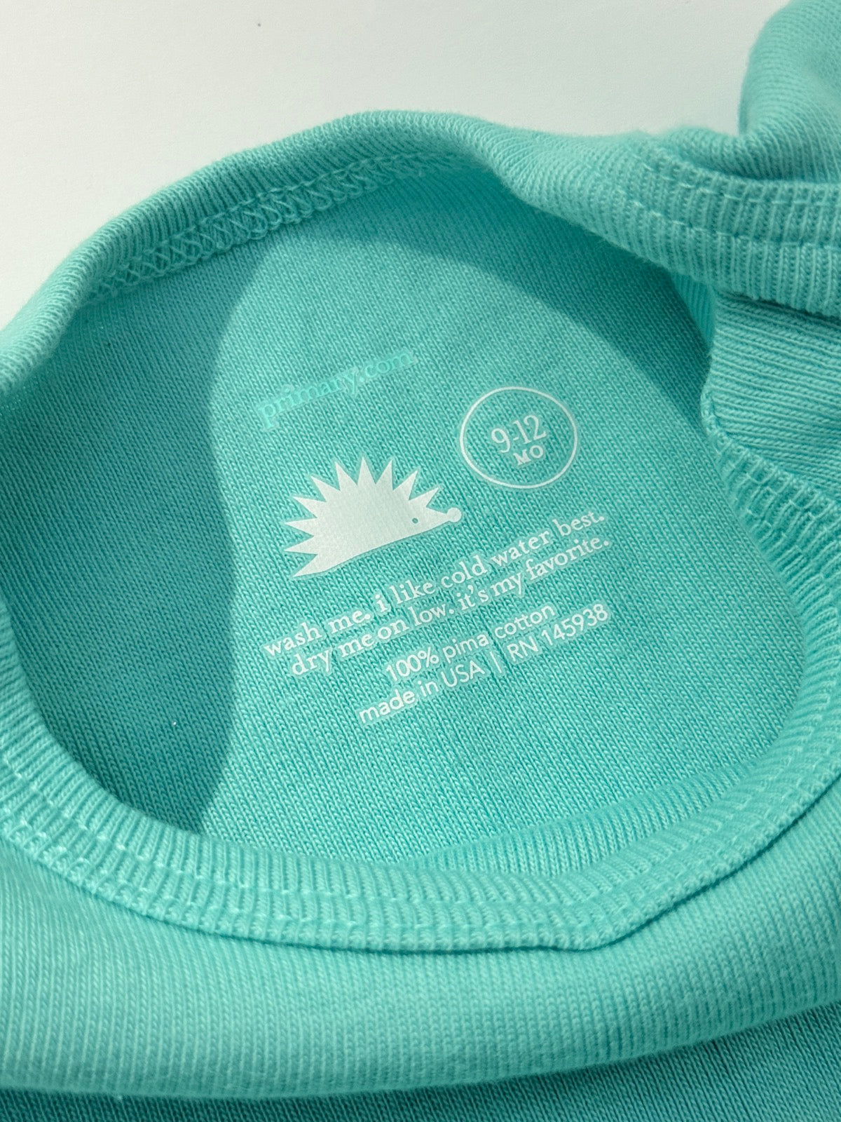 Primary Baby Bodysuit 2-Pack 9-12m