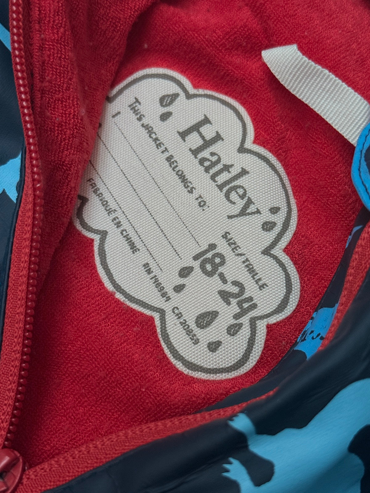 Hatley Dinosaur Rain Suit Size 18 24m
