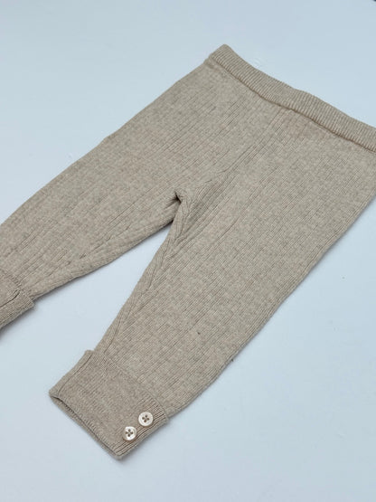 Zara Ribbed Knit Leggings 3-6M