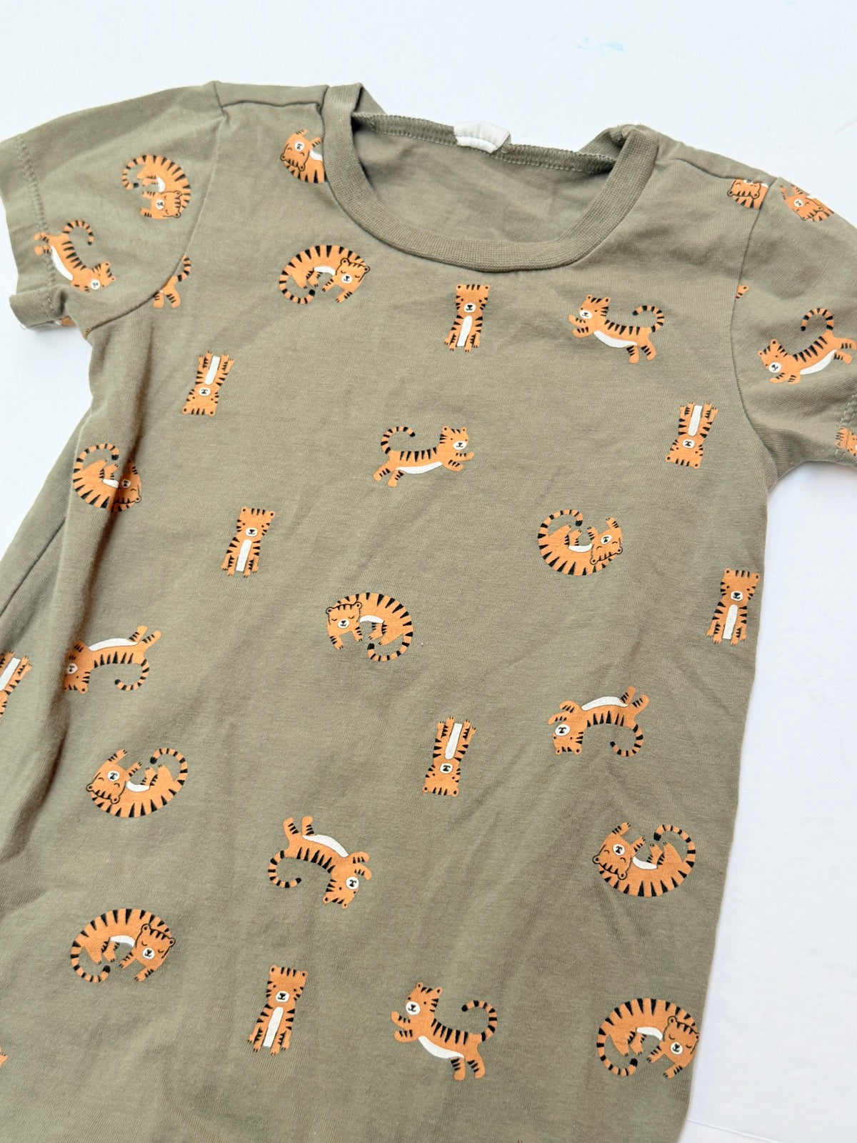 PL Baby Tiger Print Romper 18M
