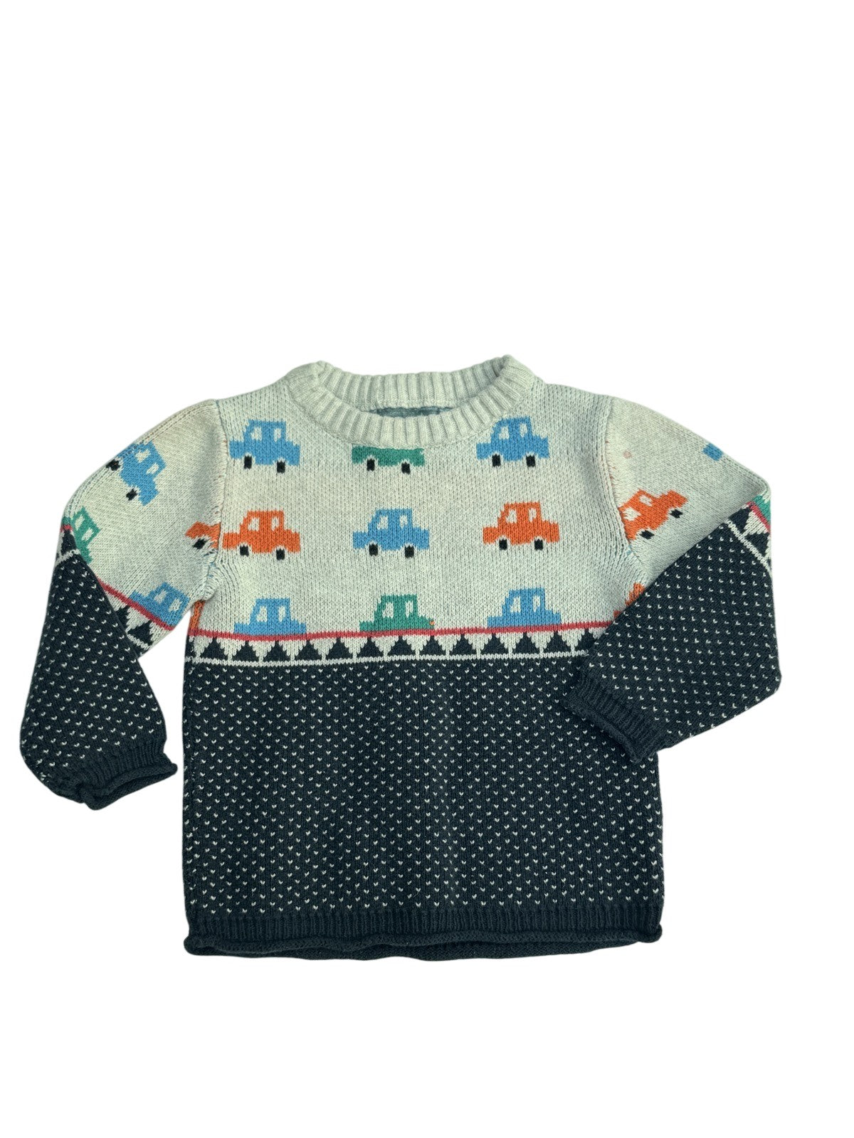 Next Cars Knit Sweater 12-18m