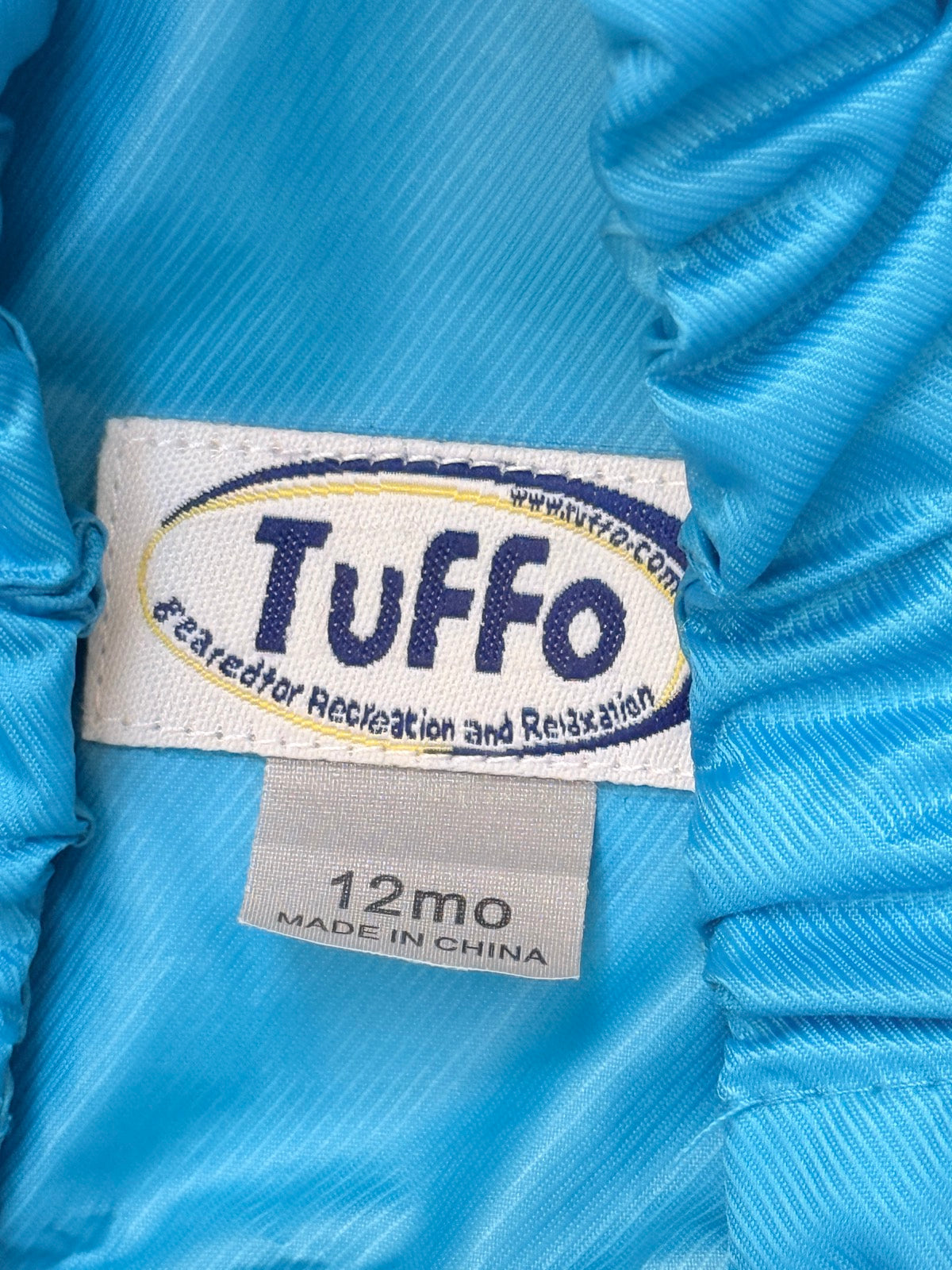 Tuffo Blue Rain Splash Suit 12M
