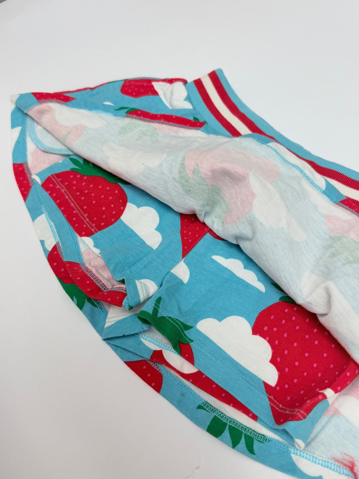 Boden Strawberry Print Skirt 2-3Y