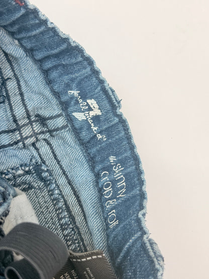 7 For All Mankind Sunny Crop Roll Jeans 12M