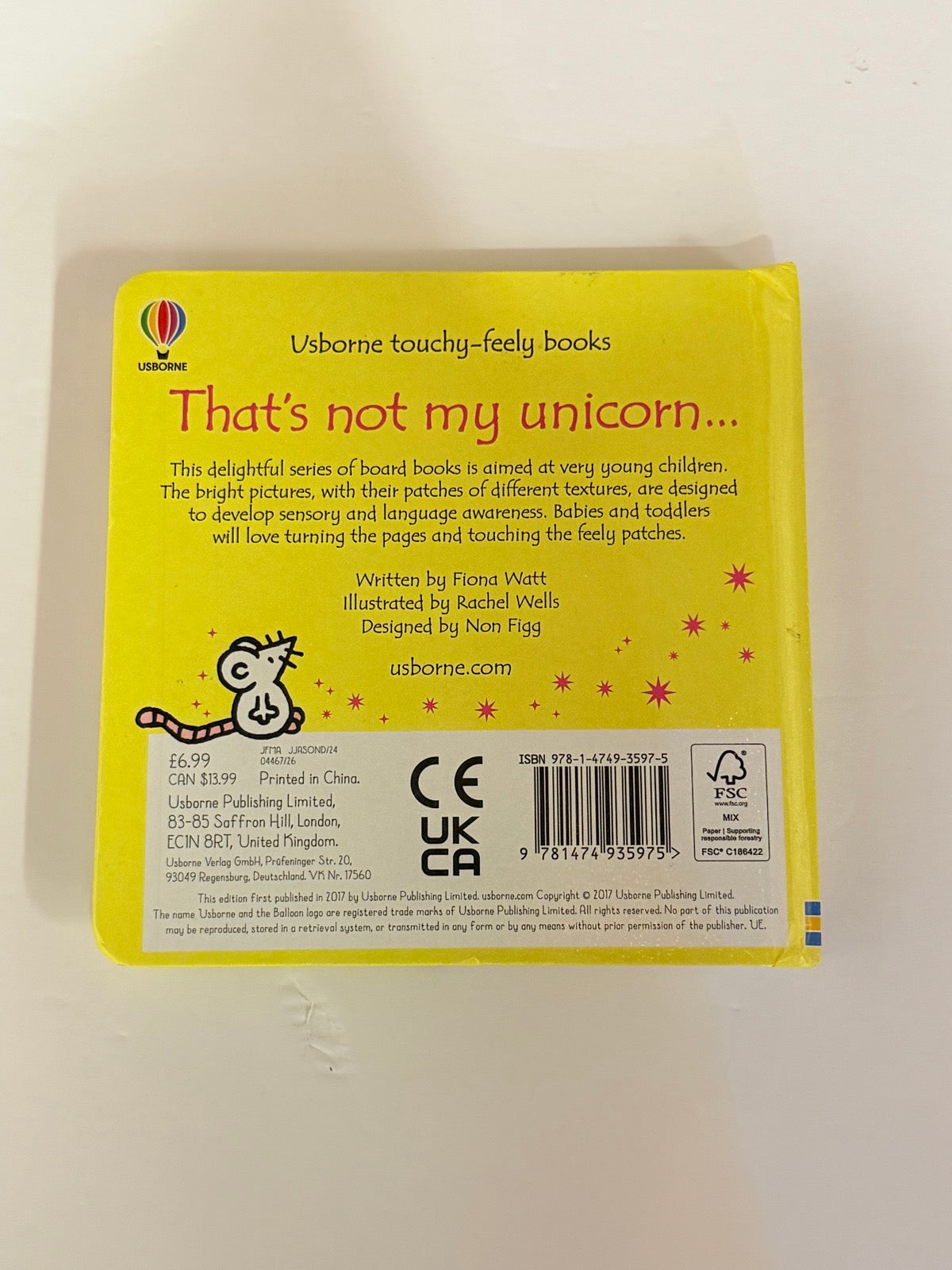 Fiona Watt That's Not My Unicorn