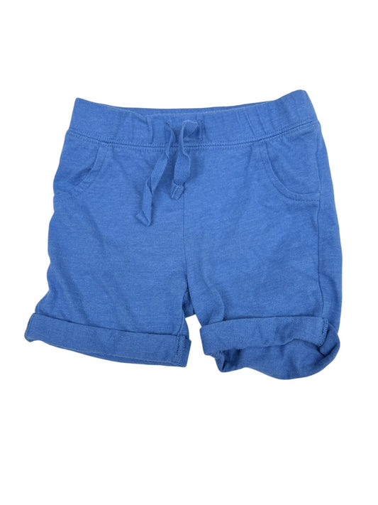 Old Navy Blue Cuffed Shorts 6-12M