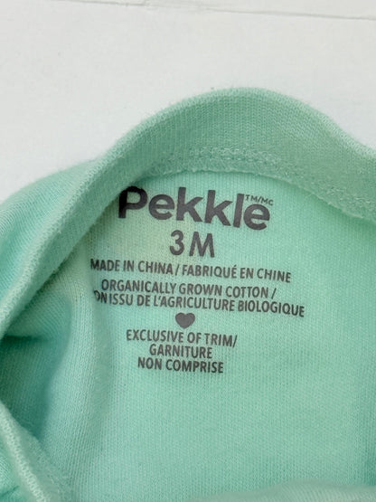 Pekkle Lemon Print Footed Sleeper 3M