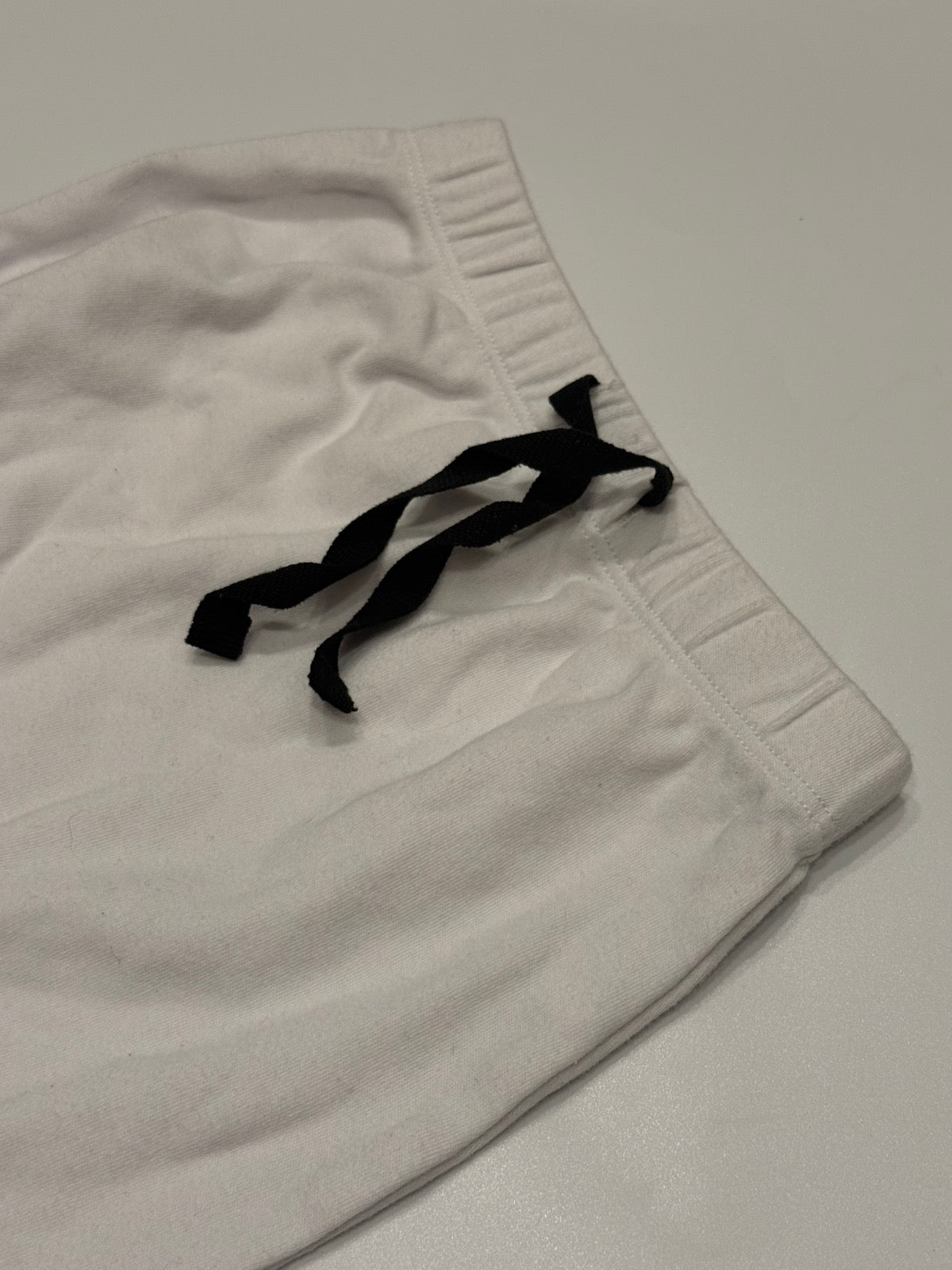 White Harem Jogger Pants 9-12M