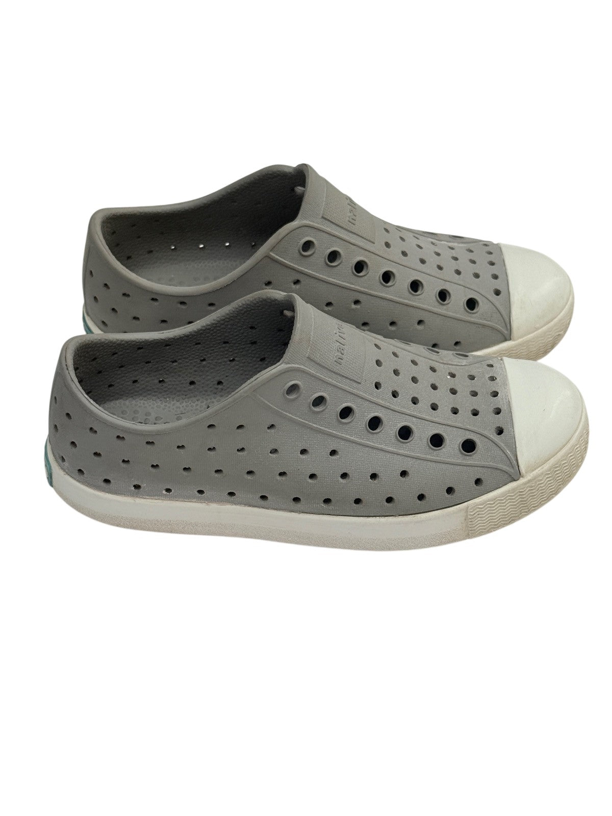 Native Jefferson Grey Slip-On Sneakers Size 12C