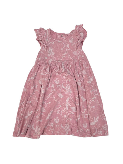 Coccoli Pink Floral Dress 2Y