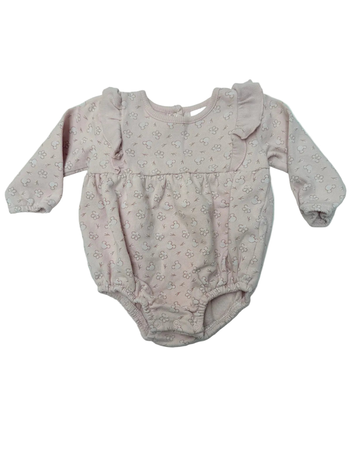 Disney Baby Mickey Floral Print Romper 18M