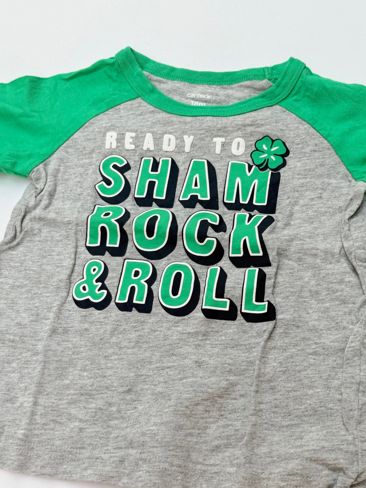 Carter's Shamrock & Roll T-Shirt 18M