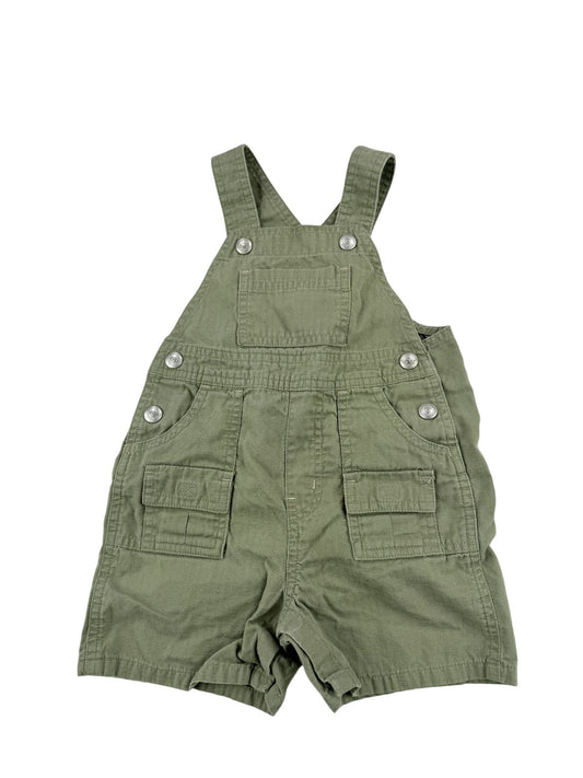baby Gap Olive Green Cargo Overalls 12-18M