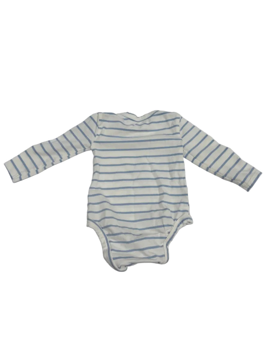 Little Earthling Kind Soul Striped Bodysuit 6-9M