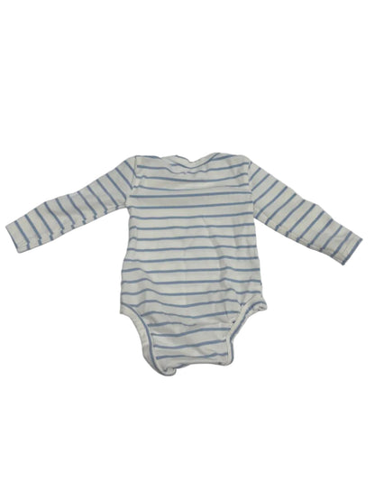 Little Earthling Kind Soul Striped Bodysuit 6-9M