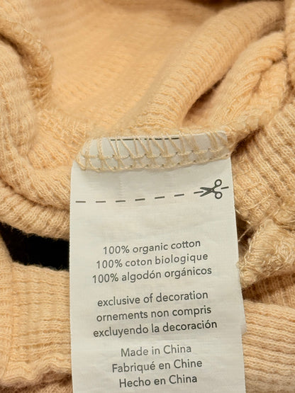Rabbit + Bear Organic Waffle Knit Overalls 3-6M