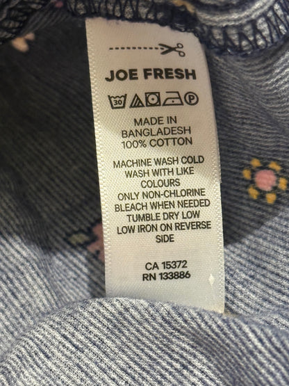 Joe Fresh Floral Corduroy Dress 6-12M