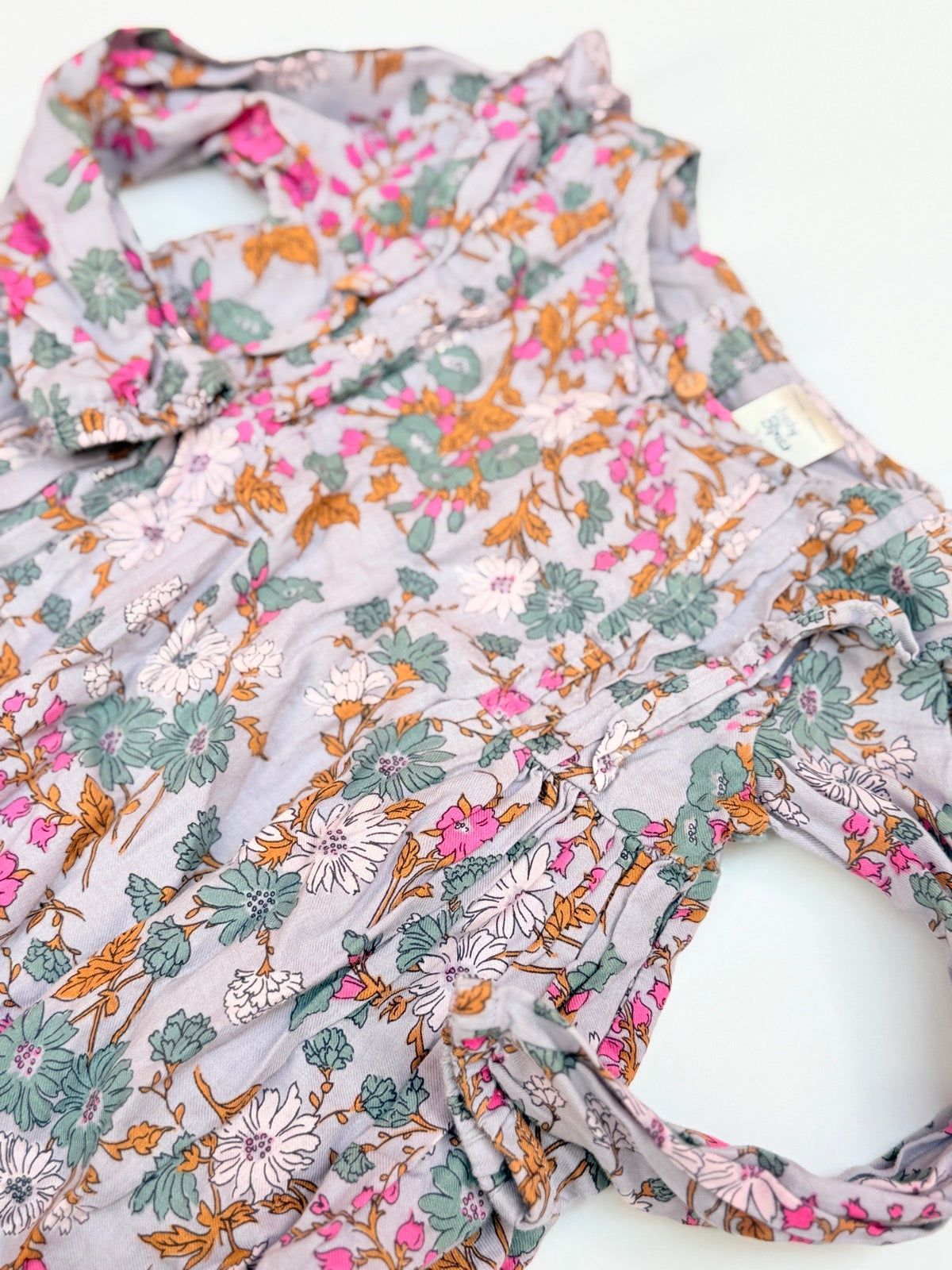 Baby B'gosh Floral Ruffle Dress 24m