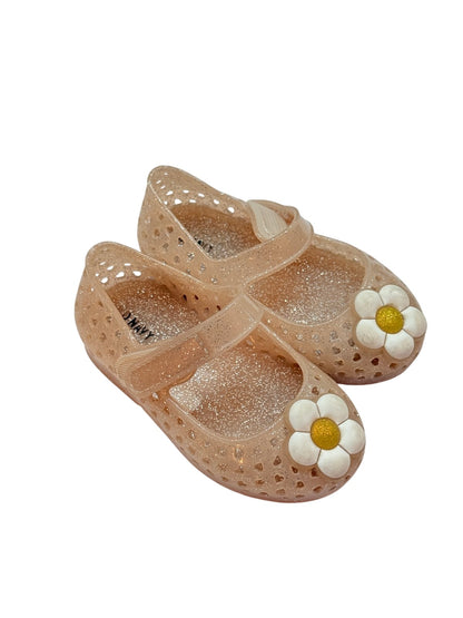 Old Navy Glitter Daisy Jelly Mary Jane Shoes