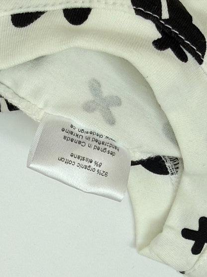 Ole Design Miffy Style Bunny Print Shorts 3-4 Years