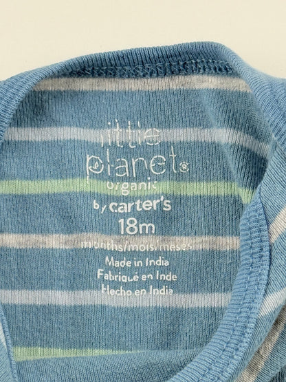 Little Planet by Carter's Striped Bodysuit 18M