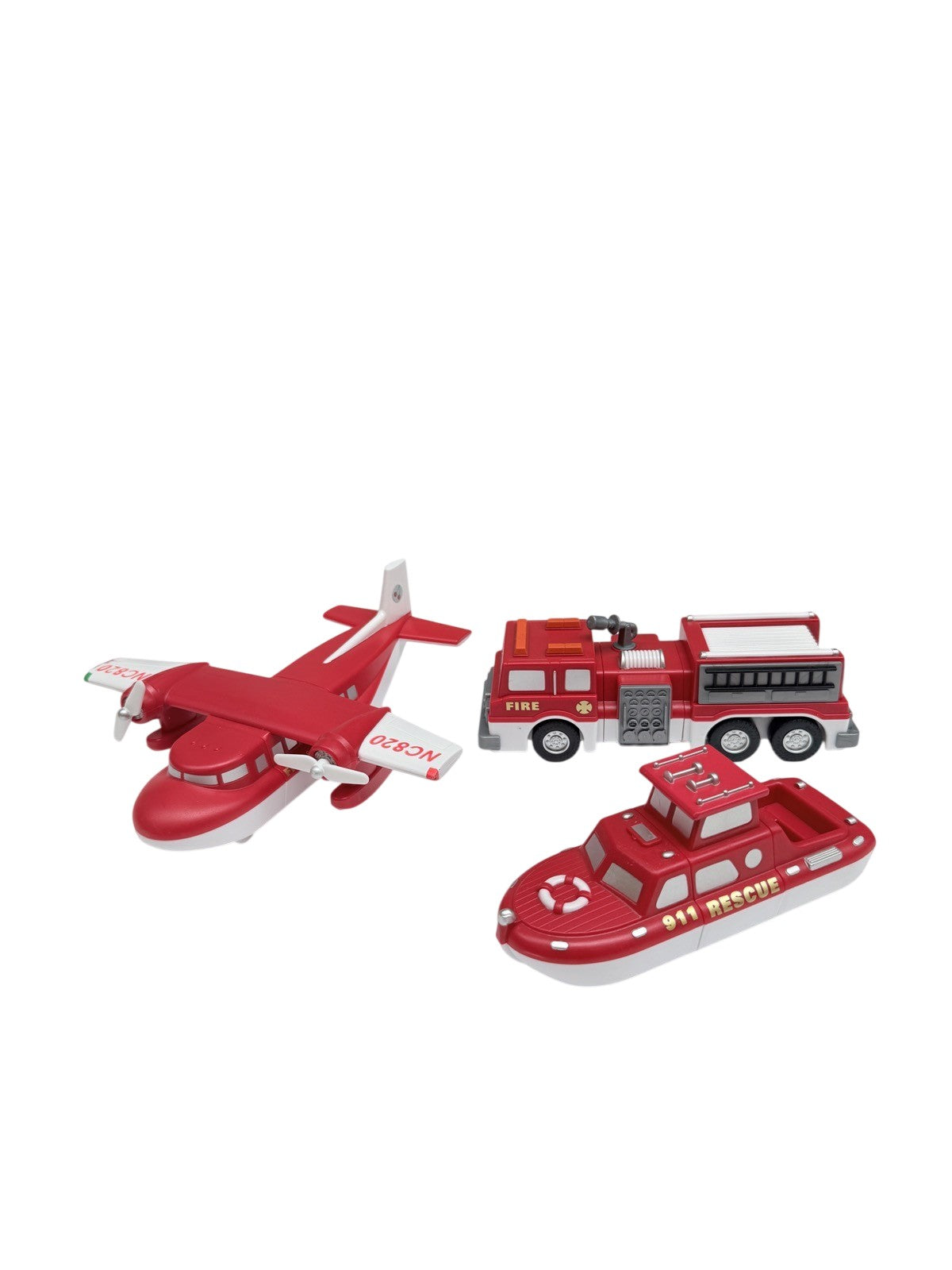Magnetic Mix or Match Fire and Rescue Vehicles