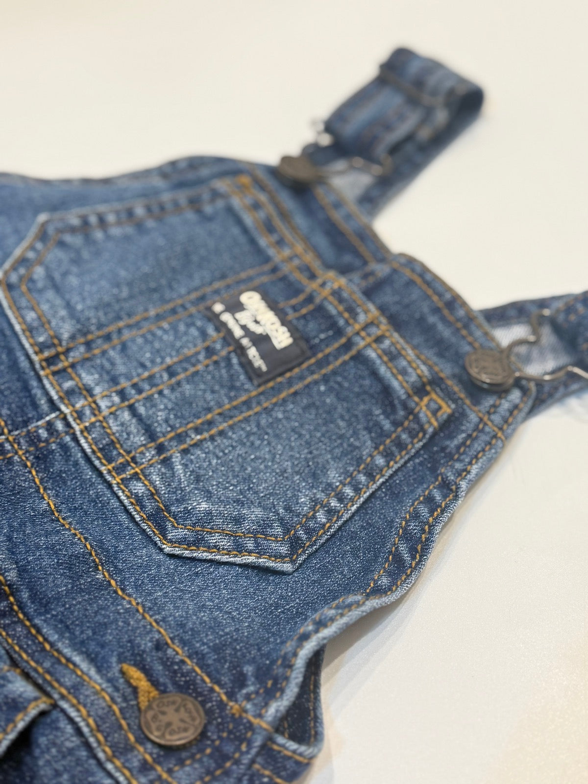 OshKosh B'gosh Denim Overalls 18M