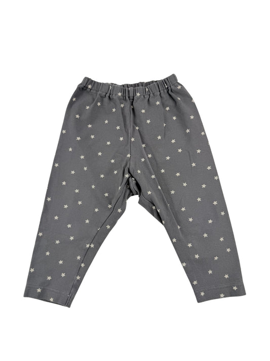 Uniqlo Gray Star Print Leggings 12-18M