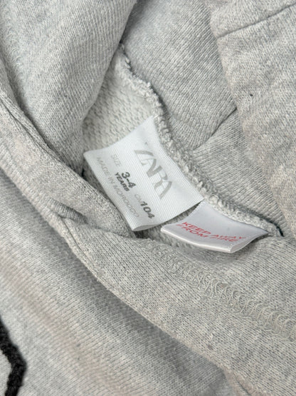 Zara Paris Graphic Hoodie Set 3-4Y
