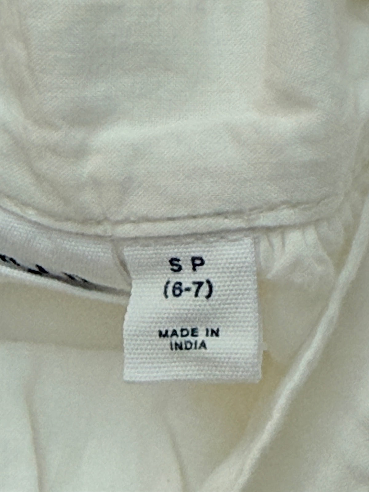 GapKids White Eyelet Dress Size 6/7