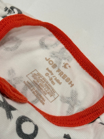 Joe Fresh XO Footed Sleeper 0-3m