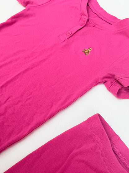 Baby Gap Pink Pajama Set Size 6