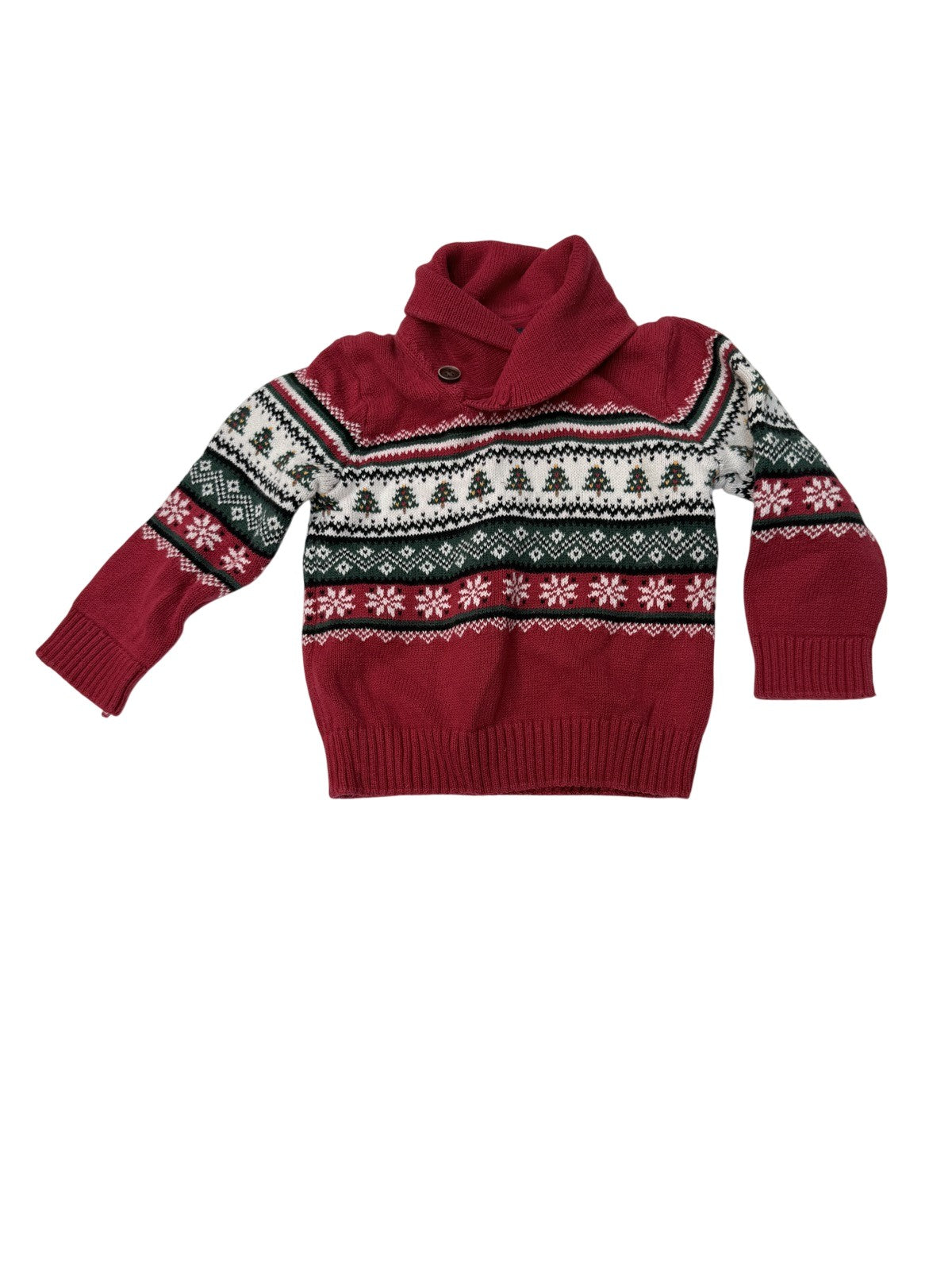 Children's Place Fair Isle Christmas Sweater 18-24M