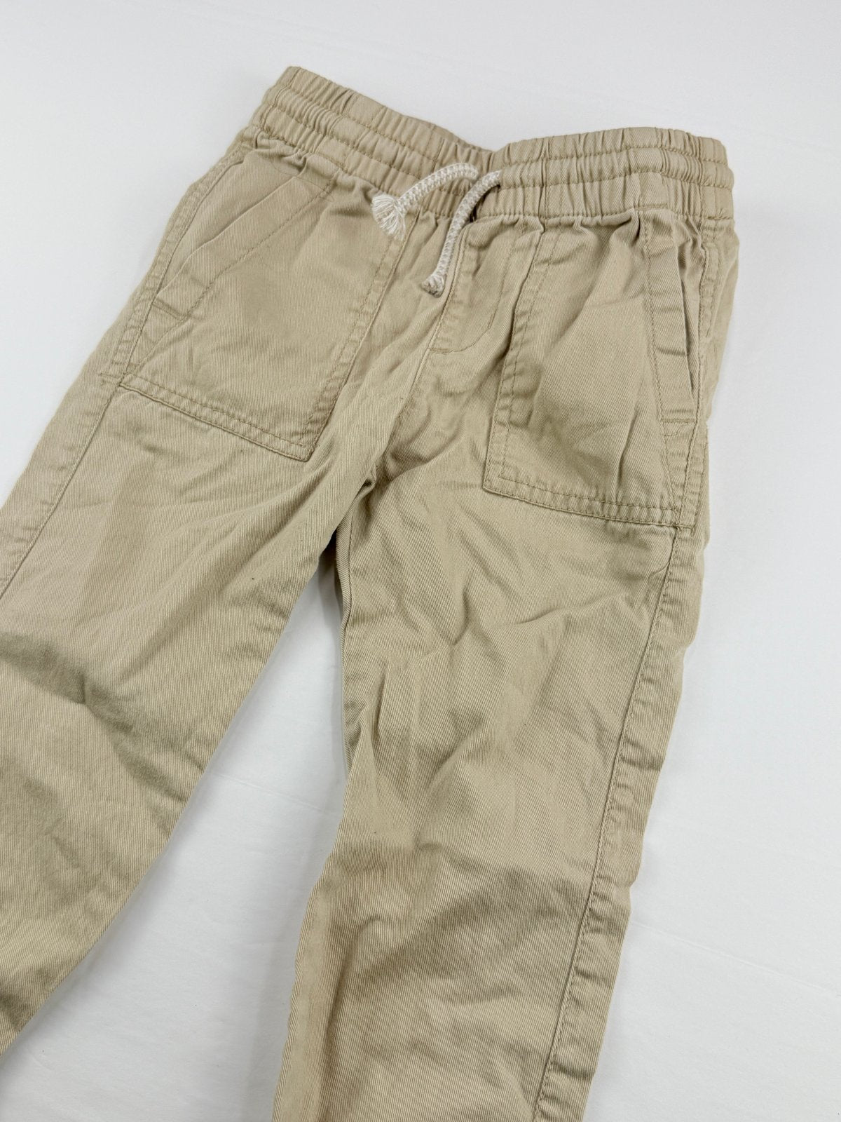 H&M Beige Pull-On Joggers 3-4Y