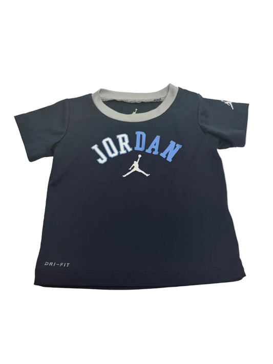 Jordan Navy Dri-Fit Graphic T-Shirt 18M