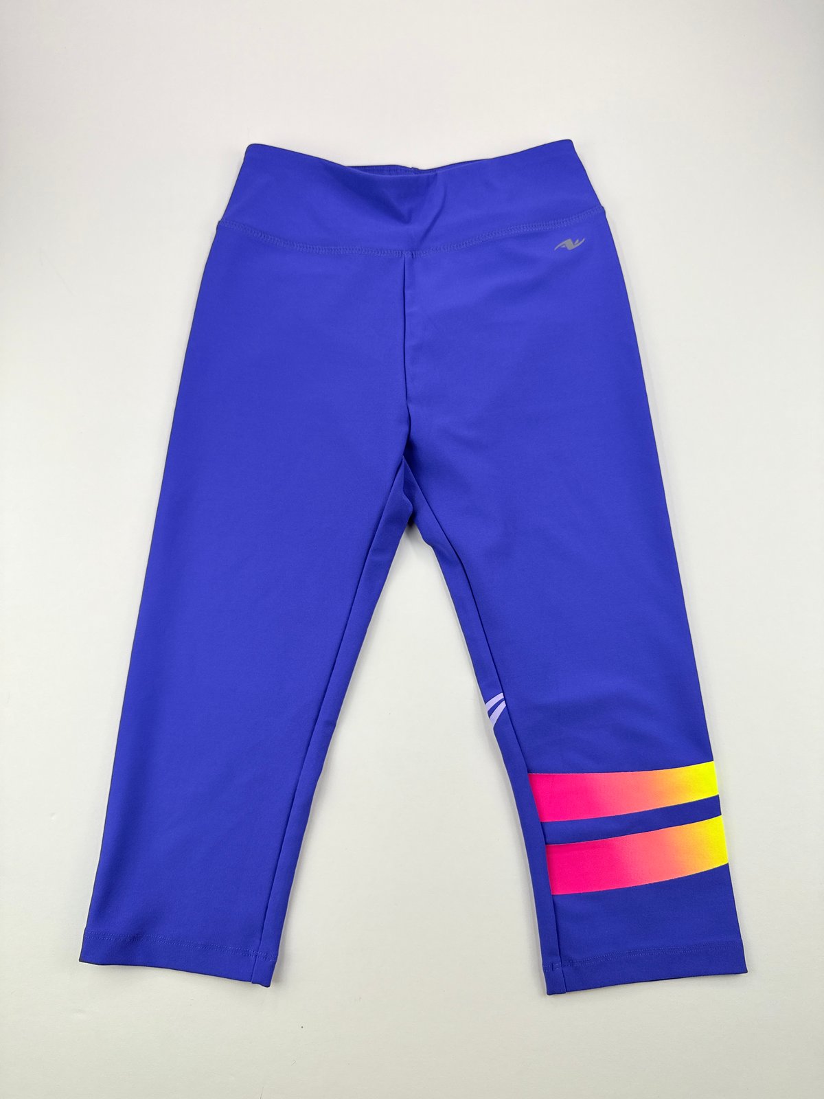 Athletic Works Blue Capri Leggings 10-12