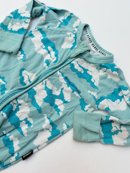 Bonds Wondersuit Cloud Print Romper 6-12m