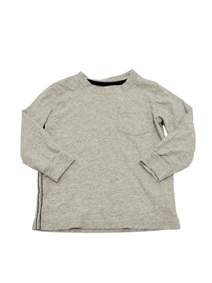 Simple Joys by Carter's Gray Long Sleeve Tee 2T