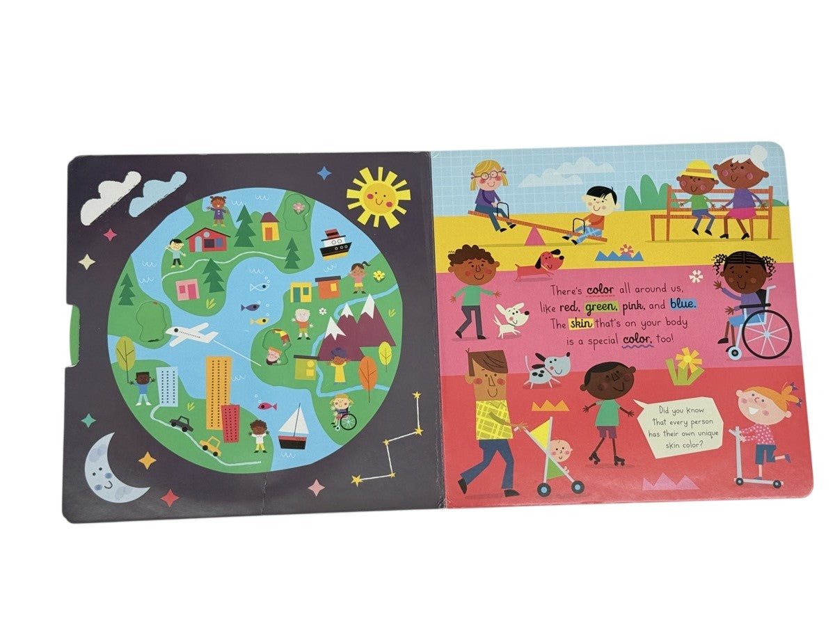 The Color of Us Board Book