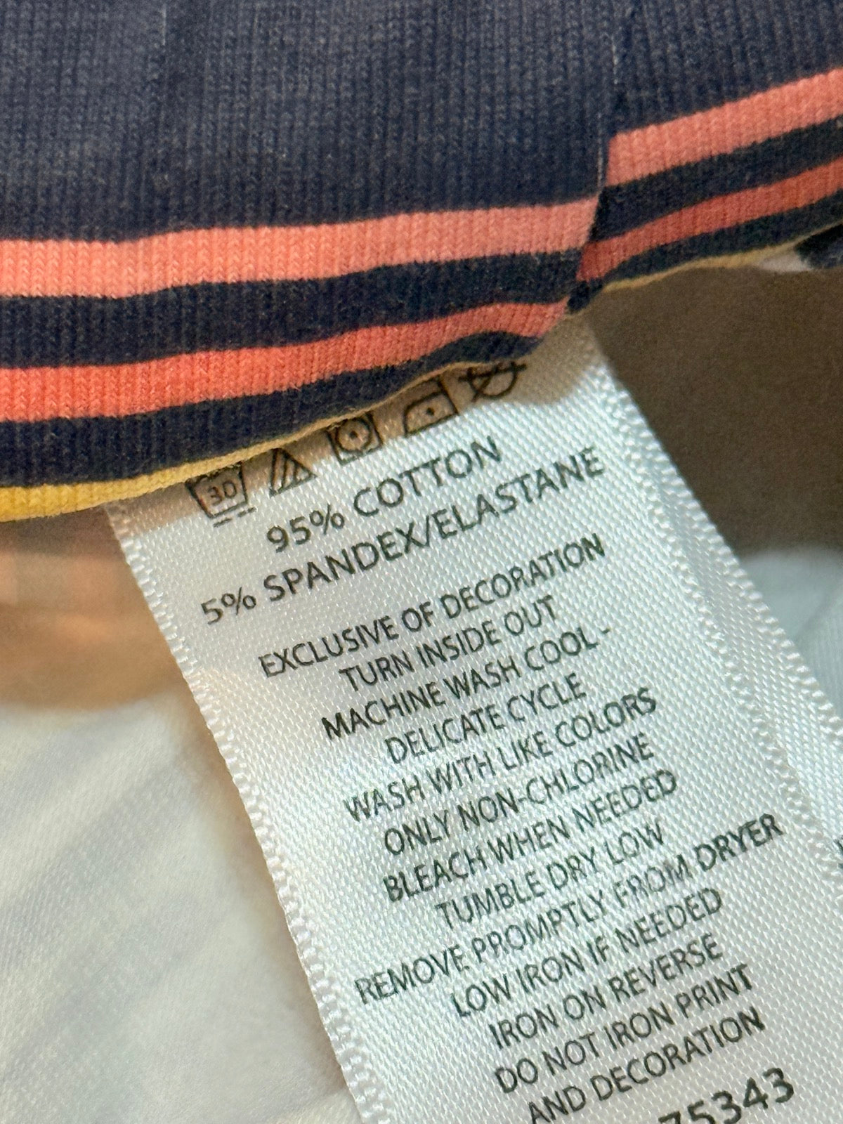 H&M Striped Pull-On Shorts 24M