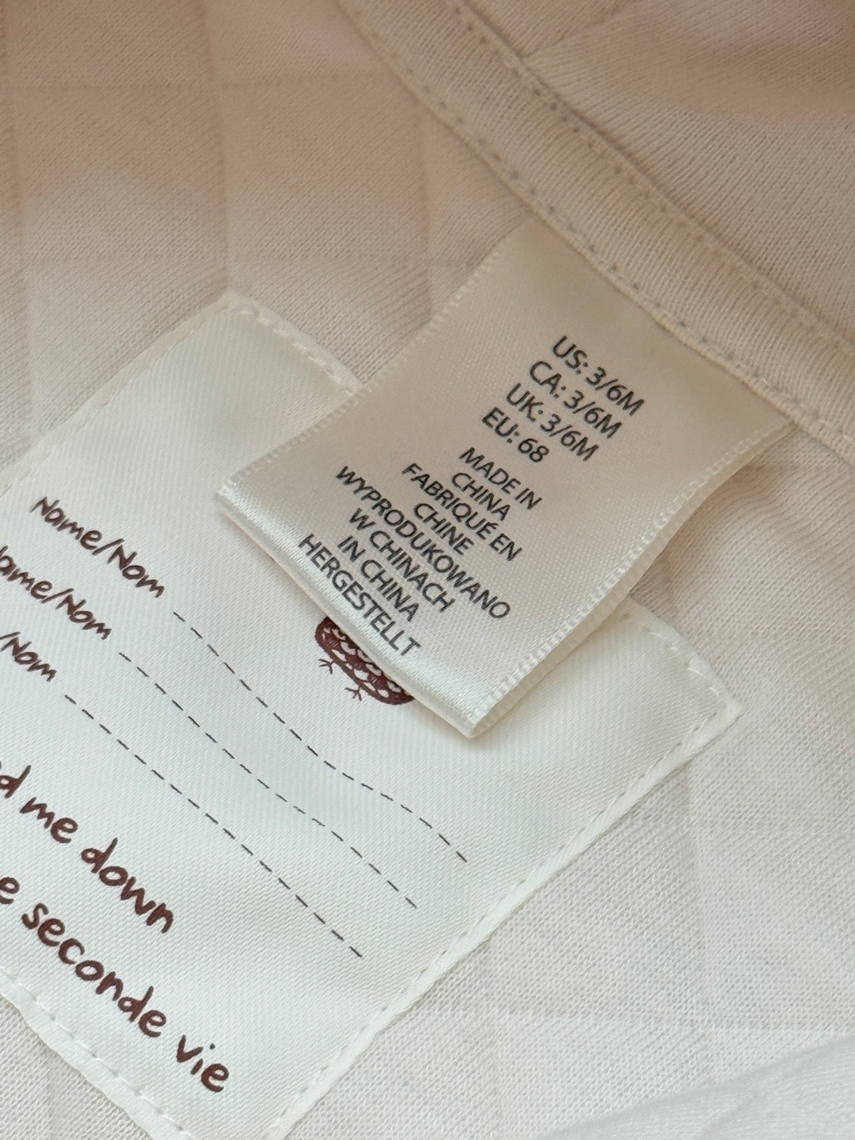 H&M Quilted Dinosaur Hooded Pram Suit 3/6M