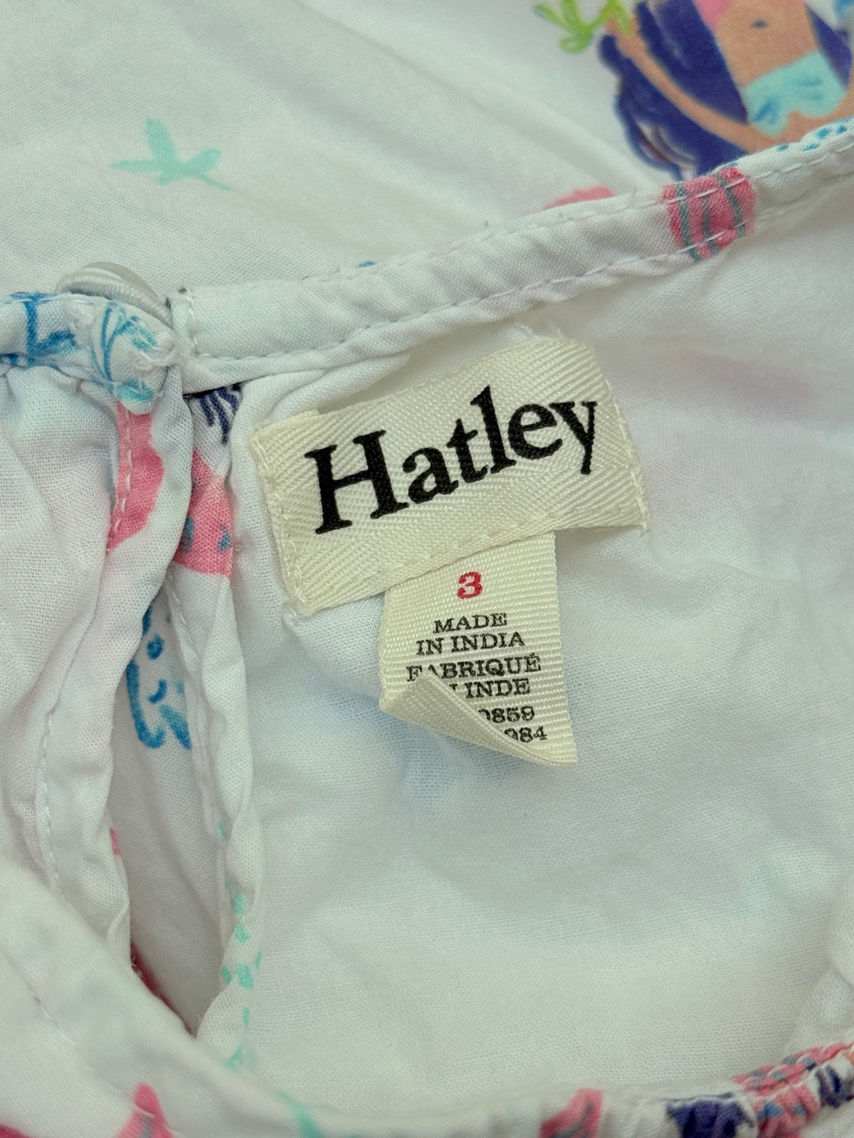 Hatley Mermaid Print Dress Size 3