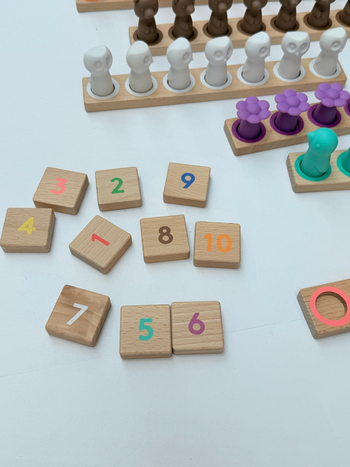Lovevery Montessori Animal Match Counting Game