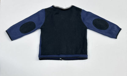 Hugo Boss Blue Cardigan Sweater 18m
